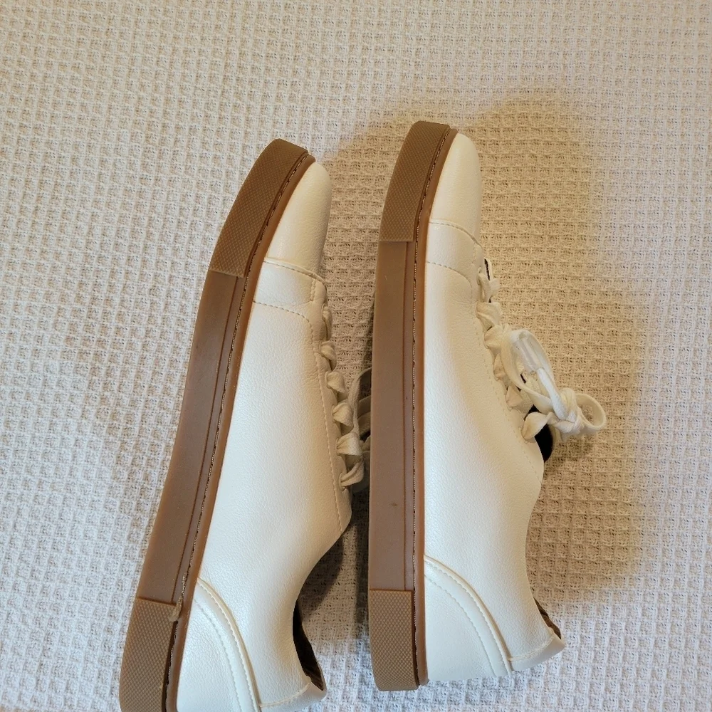 Porter & Ash Classic White Leather Sneakers